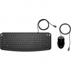 KIT TECLADO + MOUSE RATON HP