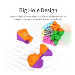 CUBO RUBIK MOYU MEILONG MEGAMINX MAGNETICO