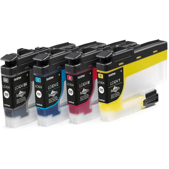 PACK CARTUCHOS TINTA BROTHER LC424VAL NEGRO Consumibles impresión de tinta