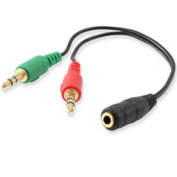 CABLE AUDIO EQUIP JACK 3.5MM HEMBRA