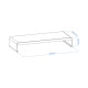 ELEVADOR SOPORTE MONITOR TOOQ METALICO NEGRO Elevadores monitor ELEVADOR SOPORTE MONITOR TOOQ METALICO NEGRO Elevadores monitor
