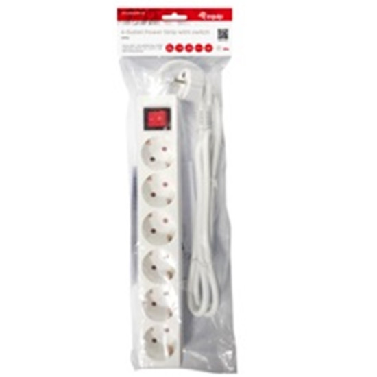 REGLETA EQUIP CON 6 TOMAS CABLE Regletas y alargadores REGLETA EQUIP CON 6 TOMAS CABLE Regletas y alargadores