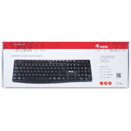 TECLADO USB EQUIP LIFE 105 TECLAS Teclados TECLADO USB EQUIP LIFE 105 TECLAS Teclados