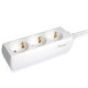 REGLETA EQUIP CON 3 TOMAS CABLE Regletas y alargadores REGLETA EQUIP CON 3 TOMAS CABLE Regletas y alargadores