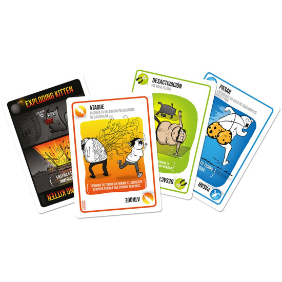 JUEGO MESA EXPLODING KITTENS PEGI 7 Juegos de mesa JUEGO MESA EXPLODING KITTENS PEGI 7 Juegos de mesa