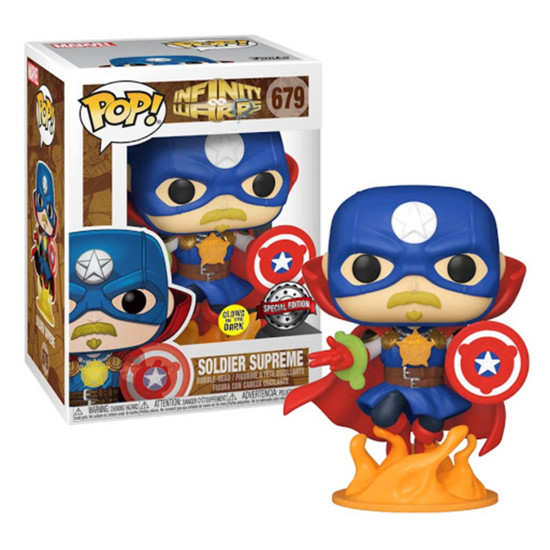 FUNKO POP MARVEL INFINITY WARPS SOLDADO Funkos FUNKO POP MARVEL INFINITY WARPS SOLDADO Funkos