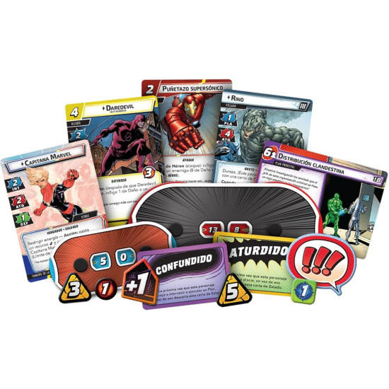 JUEGO MESA ASMODEE MARVEL CHAMPIONS: EL Juegos de mesa JUEGO MESA ASMODEE MARVEL CHAMPIONS: EL Juegos de mesa