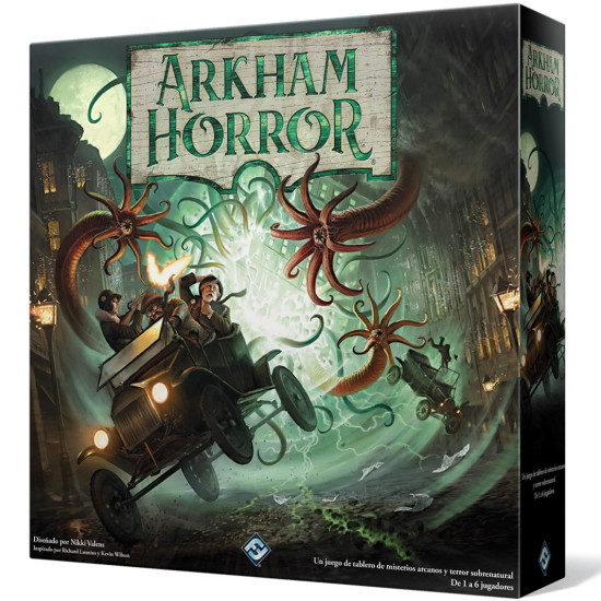 JUEGO MESA ASMODEE ARKHAM HORROR 3ª Juegos de mesa