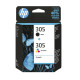 PACK 2 CARTUCHO TINTA HP 305 Consumibles impresión de tinta
