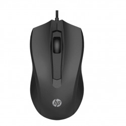 MOUSE OPTICO HP 100 USB NEGRO