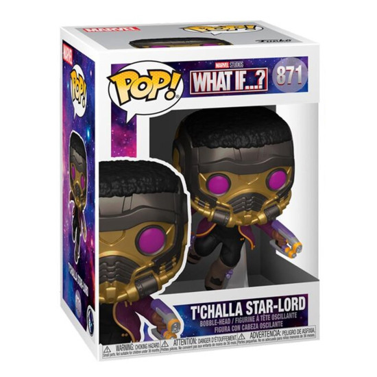 FUNKO POP MARVEL WHAT IF TCHALLA Funkos FUNKO POP MARVEL WHAT IF TCHALLA Funkos