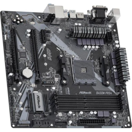 PLACA BASE ASROCK AM4 B450M PRO4 Placas base PLACA BASE ASROCK AM4 B450M PRO4 Placas base