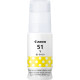 CARTUCHO TINTA CANON AMARILLO GI - 51Y 70ML Consumibles impresión de tinta CARTUCHO TINTA CANON AMARILLO GI - 51Y 70ML Consumibles impresión de tinta