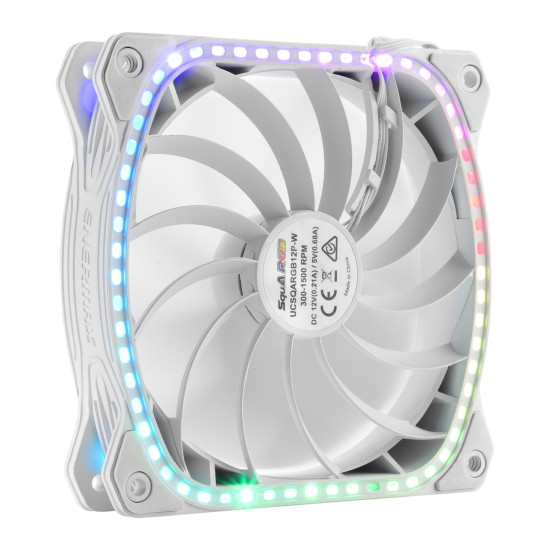 VENTILADOR GAMING ENERMAX SQUA RGB 120 Ventiladores caja VENTILADOR GAMING ENERMAX SQUA RGB 120 Ventiladores caja