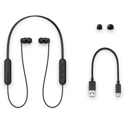 AURICULARES SONY WIC200B NEGRO INALAMBRICOS MICROFONO
