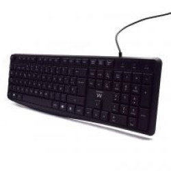TECLADO EWENT EW3001 USB CON ESCRITURA