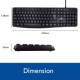 TECLADO EWENT EW3001 USB CON ESCRITURA Teclados TECLADO EWENT EW3001 USB CON ESCRITURA Teclados