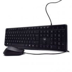KIT TECLADO + MOUSE RATON EWENT