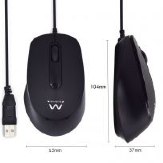 MOUSE RATON EWENT EW3159 USB 1000 Ratones MOUSE RATON EWENT EW3159 USB 1000 Ratones