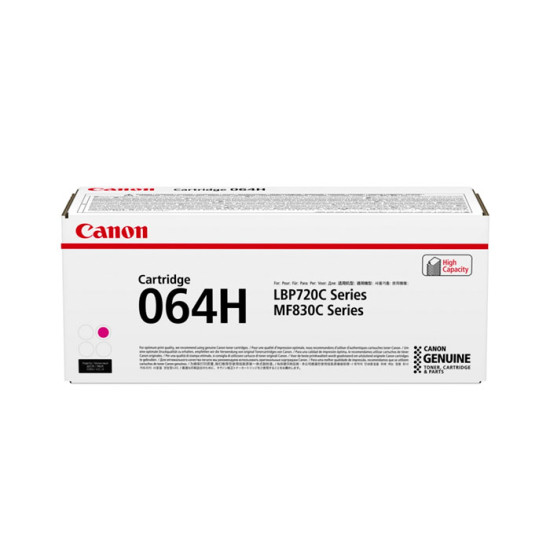 CARTUCHO TONER CANON 064H MAGENTA 10400 Consumibles impresión láser