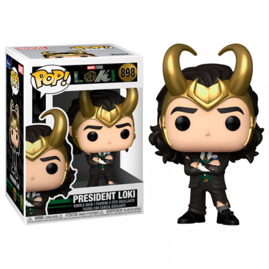 FUNKO POP MARVEL LOKI LOKI PRESIDENTE Funkos FUNKO POP MARVEL LOKI LOKI PRESIDENTE Funkos