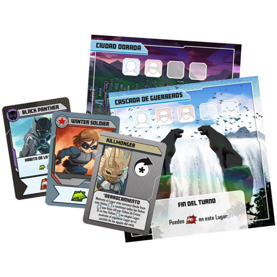 JUEGO MESA MARVEL EL ASCENSO BLACK Juegos de mesa JUEGO MESA MARVEL EL ASCENSO BLACK Juegos de mesa