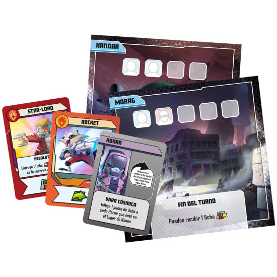 JUEGO MESA MARVEL GUARDIANES LA GALAXIA: Juegos de mesa