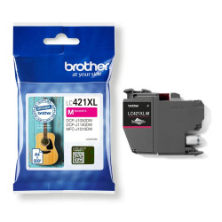 CARTUCHO TINTA BROTHER LC421XLM MAGENTA 500