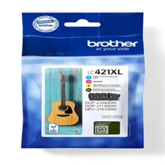 PACK CARTUCHOS TINTA BROTHER LC421XLVAL NEGRO Consumibles impresión de tinta PACK CARTUCHOS TINTA BROTHER LC421XLVAL NEGRO Consumibles impresión de tinta