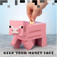 FIGURA HUCHA PALADONE MINECRAFT CERDO Figuras FIGURA HUCHA PALADONE MINECRAFT CERDO Figuras