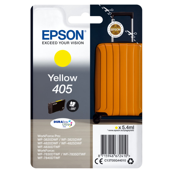 CARTUCHO TINTA EPSON C13T05G44010 SINGLEPACK AMARILLO Consumibles impresión de tinta