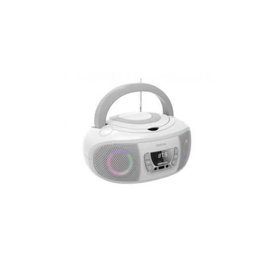 RADIO CD FONESTAR BOOM - GO - B USB BLANCA Radio radio despertador RADIO CD FONESTAR BOOM - GO - B USB BLANCA Radio radio despertador