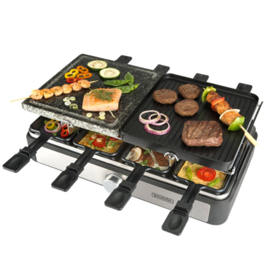 PLANCHA ASAR BOURGINI GOURMETTE RACLETTE GRILL Planchas de asar