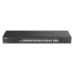 SWITCH D - LINK 28 PUERTOS GESTIONABLE 24