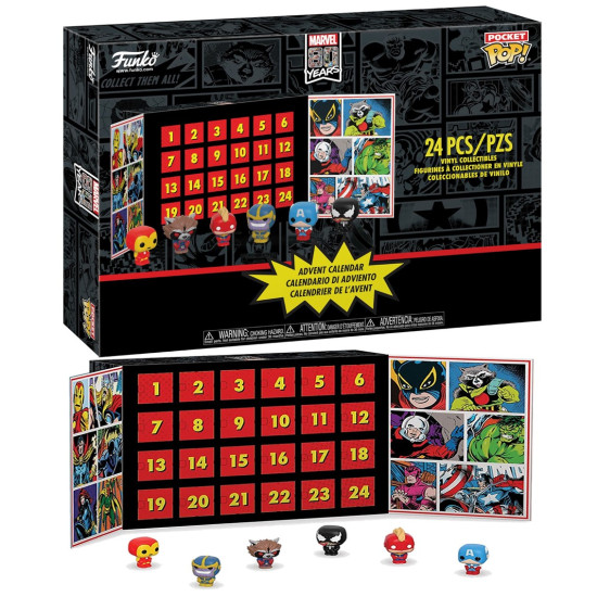 CALENDARIO ADVIENTO FUNKO MARVEL 42752 Calendarios de adviento CALENDARIO ADVIENTO FUNKO MARVEL 42752 Calendarios de adviento