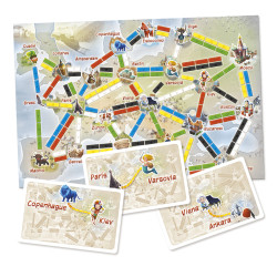JUEGO MESA ¡AVENTUREROS AL TREN! EL