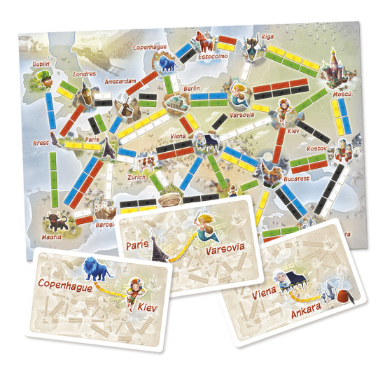 JUEGO MESA ¡AVENTUREROS AL TREN! EL Juegos de mesa JUEGO MESA ¡AVENTUREROS AL TREN! EL Juegos de mesa