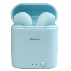 AURICULAR BLUETOOTH DENVER TWE - 46 AZUL TURQUESA