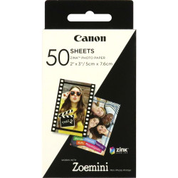 PAPEL FOTOGRAFICO CANON ZP - 2030 50 HOJAS