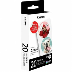 PAPEL FOTOGRAFICO CANON ZINKPAPER ZP2030 - 2C - 20 PEGATINAS