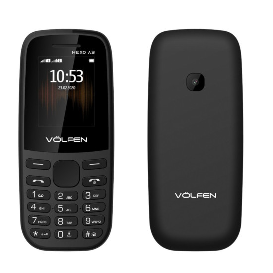 TELEFONO VOLFEN A3 NEGRO PANTALLA 1.8PULGADAS Teléfonos móviles