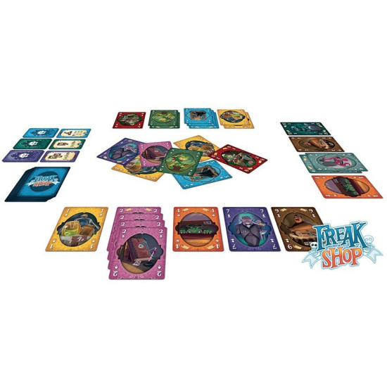 JUEGO MESA DMZ FREAK SHOP PEGI Juegos de mesa JUEGO MESA DMZ FREAK SHOP PEGI Juegos de mesa