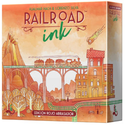 JUEGO MESA RAILROAD INK: EDICION ROJO