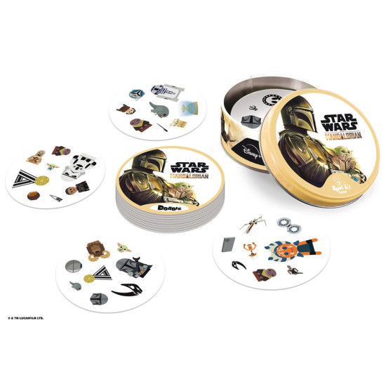 JUEGO MESA DOBBLE STAR WARS MANDALORIAN Juegos de mesa JUEGO MESA DOBBLE STAR WARS MANDALORIAN Juegos de mesa