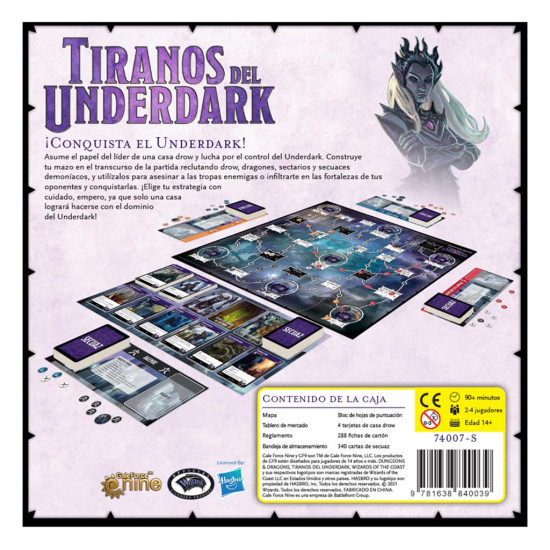 JUEGO MESA TIRANOS DEL UNDERDARK PEGI Juegos de mesa JUEGO MESA TIRANOS DEL UNDERDARK PEGI Juegos de mesa