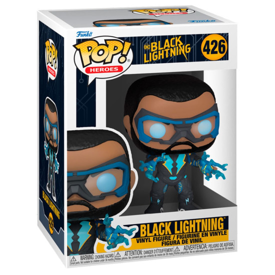FUNKO POP DC COMICS BLACK LIGHTNING Funkos FUNKO POP DC COMICS BLACK LIGHTNING Funkos