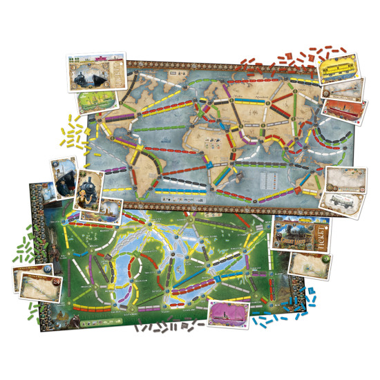 JUEGO MESA ¡AVENTUREROS AL TREN! LA Juegos de mesa JUEGO MESA ¡AVENTUREROS AL TREN! LA Juegos de mesa