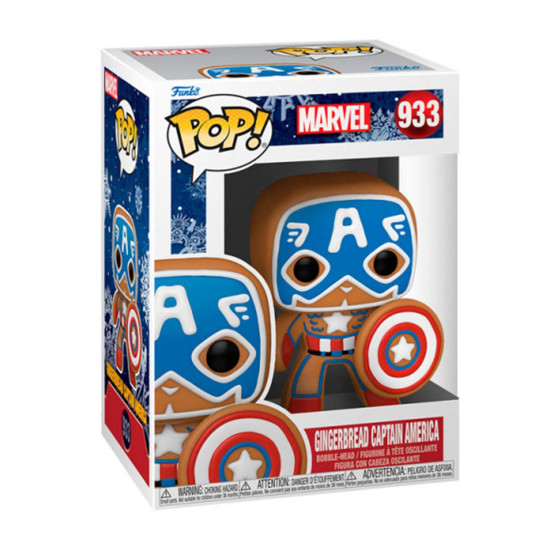 FUNKO POP MARVEL NAVIDAD GALLETA JENGIBRE Funkos FUNKO POP MARVEL NAVIDAD GALLETA JENGIBRE Funkos