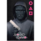 POSTER EL JUEGO DEL CALAMAR SUPERVISOR Libretas  posters y bolígrafos
