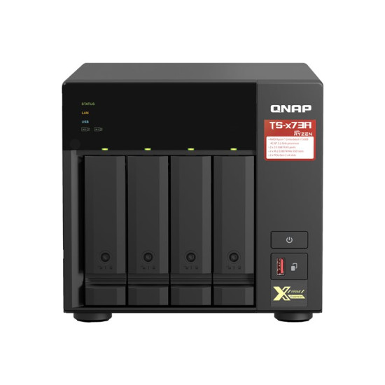 SERVIDOR NAS QNAP TS - 473A - 8G 8GB 2.5G Nas